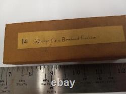Caractères d'imprimerie (NEUF) des années 1950 14 points (Quaker City Bernhard Fashion) RARE