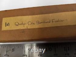 Caractères d'imprimerie (NEUF) des années 1950 14 points (Quaker City Bernhard Fashion) RARE
