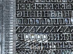 Century 18 Pt. Type Letterpress Métal Imprimantes Type