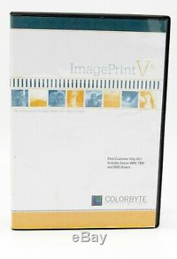 Colorbyte Imageprint V 6.1 Avec Dongle Nécessaire! Moteur D'impression Haute Rip