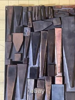 Contenu Armoire d'impression Hamilton Exclam Mark Letterpress 37 Pièces INVLP27