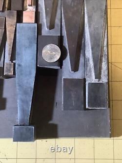 Contenu Armoire d'impression Hamilton Exclam Mark Letterpress 37 Pièces INVLP27