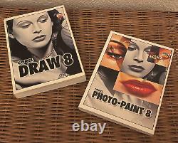 CorelDraw 8 pour Windows 95 et NT 4.0 Suite Graphique Version Complète Ensemble avec Clé