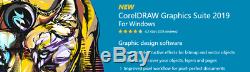 Coreldraw 2019 Graphics Suite Version Complète + Mises À Jour Gratuites Win 32 Et 64 Bits