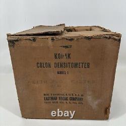Densitomètre de couleur KODAK VINTAGE (années 1960) Modèle 1 Boîte d'origine