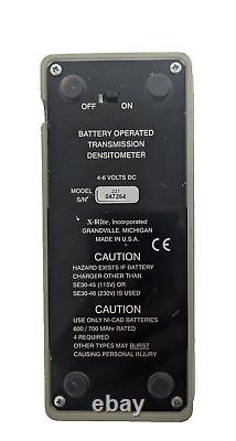 Détecteur de transmission fonctionnant sur batterie X-Rite 4-6VDC