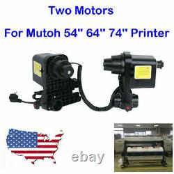 Deux Moteurs Pour Roland Vp-540 Vs-640 Sp-540v Système De Bobines De Prise Automatique De Médias