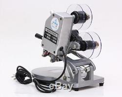 Dy-8 Direct Thermique Stamp Machine De Codage De L'imprimante Date Ruban Codeur 60w 220v