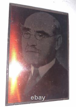 ESTAMPE EN GRAVURE SUR PLAQUE DE CUivre RUDYARD KIPLING ANTIQUE DES ANNÉES 1900