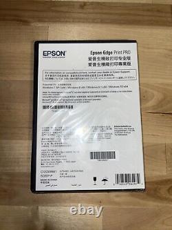 Epson Edge Print Pro CD Disk Software Nouveau