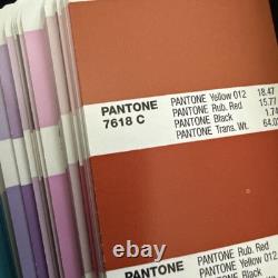 Guide de couleur PANTONE, livre PMS solide enduit du 50e anniversaire