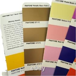 Guide de couleur PANTONE, livre PMS solide enduit du 50e anniversaire