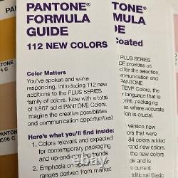 Guide des couleurs de formule Pantone Plus Series Solid Coated PMS Livre