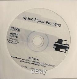 Imprimante Grand Format Epson Stylus Pro 3880 Ink Jet 17
