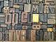Les Types De Bois À Presse-lettres De Collage Do Go, 91 Types De Bois Vintage Aléatoire Tc4
