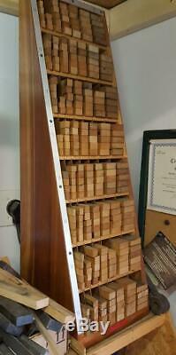 Letterpress Antique Type Almost Full Furniture Cabinet Avec Des Meubles X33 54 #