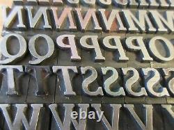 Letterpress Lead Type 48 Pt. Cheltenham Bold Italic Atf # 73 A7