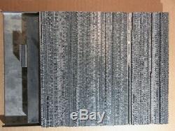 Letterpress Plomb Type 8 Pt. Old Style Antique No. 2 Boston Type Foundry D15