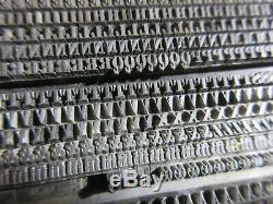 Letterpress Plomb Type 8 Pt. Old Style Antique No. 2 Boston Type Foundry D15