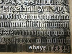 Letterpress Type 36 De Pt. Noir Flamand Atf # 157 A29
