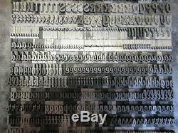 Letterpress Type De Plomb 48 Pt. Atf 704 Brody A9