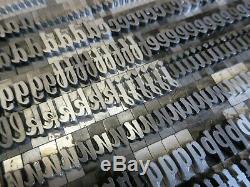 Letterpress Type De Plomb 48 Pt. Atf 704 Brody A9