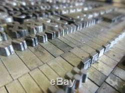 Letterpress Type De Plomb 48 Pt. Atf 704 Brody A9