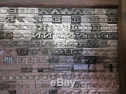 Letterpress Type Plomb 24 Pt. Hellénique Large Bauer Type Foundry A40