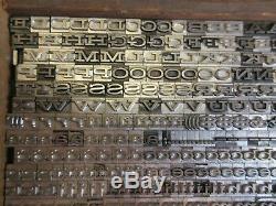Letterpress Type Plomb 24 Pt. Hellénique Large Bauer Type Foundry A40