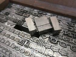 Letterpress Type Plomb 24 Pt. Hellénique Large Bauer Type Foundry A40