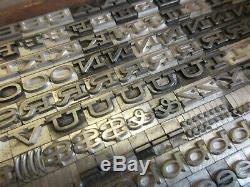Letterpress Type Plomb 24 Pt. Hellénique Large Bauer Type Foundry A40