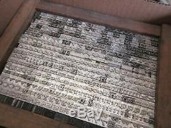Letterpress Type Plomb 24 Pt. Hellénique Large Bauer Type Foundry A40