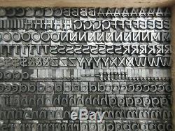 Letterpress Type Plomb 24 Pt. Studio Ta Type Foundry Amsterdam B11