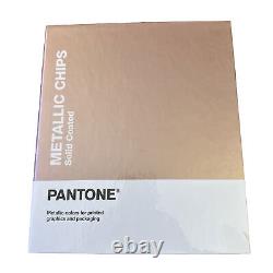 Livre d'échantillons Pantone GB1507A Metallics Coated, couleur multiple