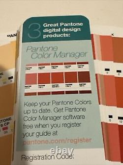 Livre de couleurs PANTONE GP6102A Color Bridge Coated