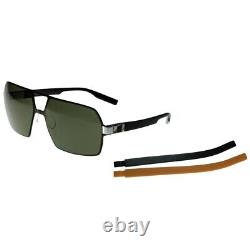 Lunettes de soleil Rare Pantone Universe en métal avec monture optique + coussinet nasal.