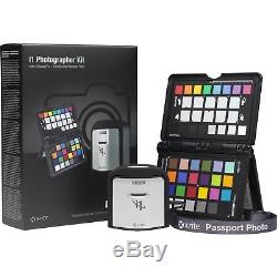 Nouveau Kit De Photographe X-rite I1 Scellé (eodis3msccpp) I1 Display + Colorchecker