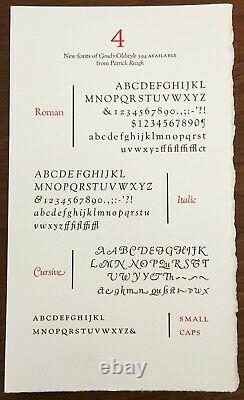 Nouveau Letterpress Type 36 Point Goudy Old Style Roman