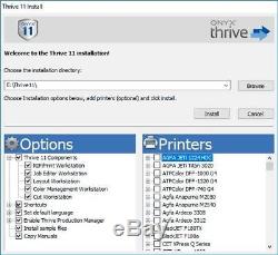 Onyx Thrive 211 Rip Logiciel Onyx Version 11 Complet, Emballage Oem