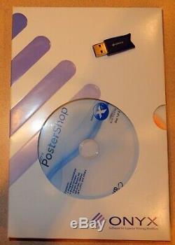 Onyx VX Postershop Rip Logiciel W Usb Dongle Utilisé Lire! Lis