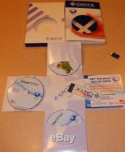 Onyx VX Postershop Rip Logiciel W Usb Dongle Utilisé Lire! Lis