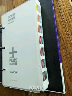 PANTONE Plus Series Solid Chip Coated Color Reference Binder GUC Chips Missing 	<br/> 
  	<br/>	


Série Pantone Plus Solid Chip Couleur Reference Binder GUC Chips Manquants