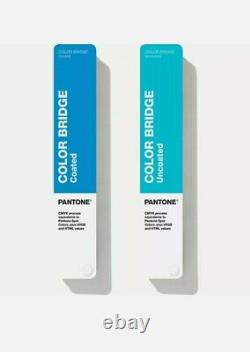 Pantone Color Bridge Set Coated & Uncoated Guide Gp6102n Sealed Books