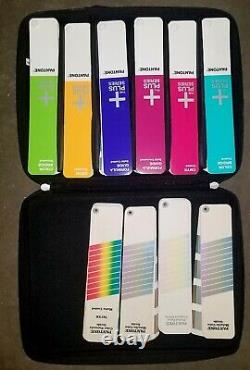 Pantone Color Guide Set Kit 10 Fan Books Avec Carry Case