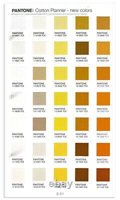 Pantone Fhic300 Cotton Planner Color Guides Fashion + Accueil 2310 Couleurs