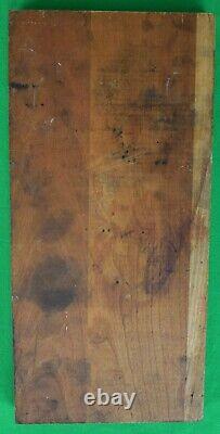 Plaque publicitaire en cuivre pour impression sur bois de la marque Brooks Brothers