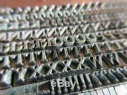 Plomb 10 Letterpress Type Pt. Caslon Openface Barnhart Brothers & Spindler D55