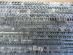 Plomb 10 Letterpress Type Pt. Parsons Italique (b, B & S) A21