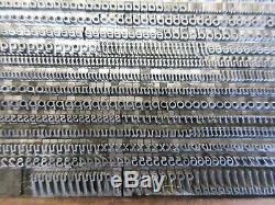Plomb 10 Letterpress Type Pt. Parsons Italique (b, B & S) A21