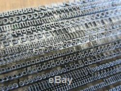 Plomb 10 Letterpress Type Pt. Parsons Italique (b, B & S) A21